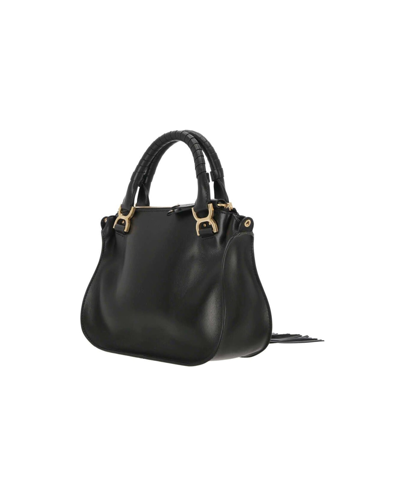 Chloé Marcie Shoulder Bag - NERO