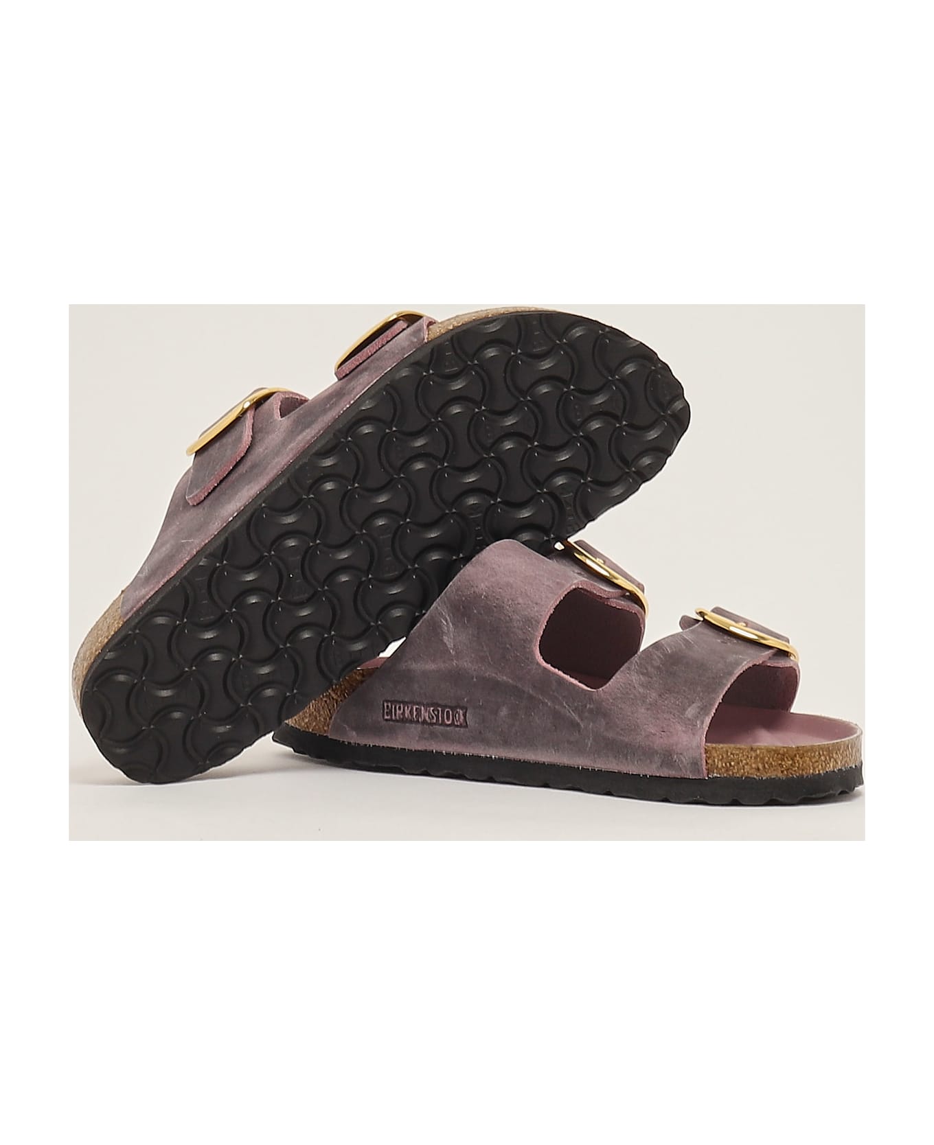 Birkenstock Arizona Big Buckle Pelle Oliata Sandal - LAVANDA
