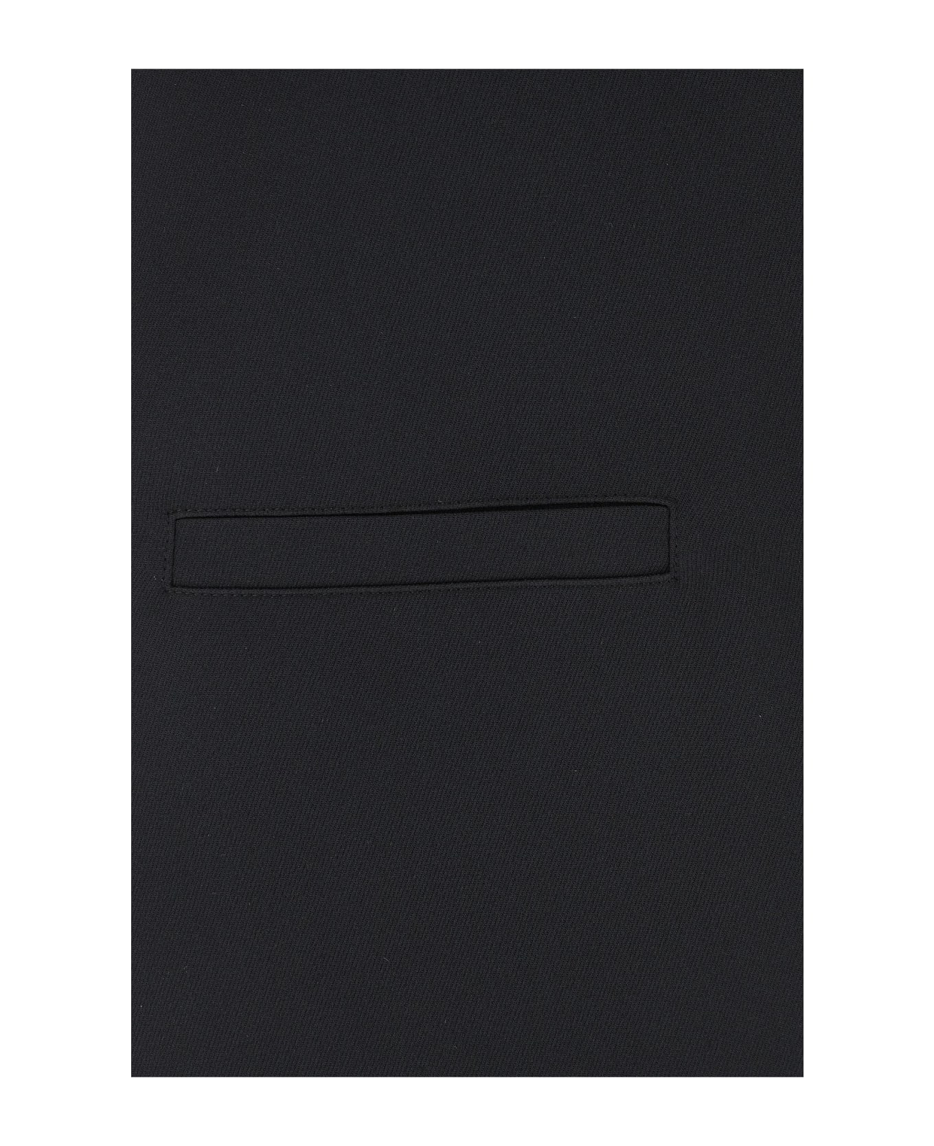 Courrèges Black Polyester Blend Mini Dress - Nero
