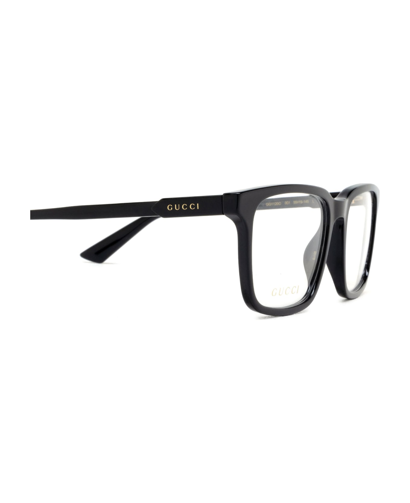 Gucci Eyewear Gg1120o Black Glasses - Black