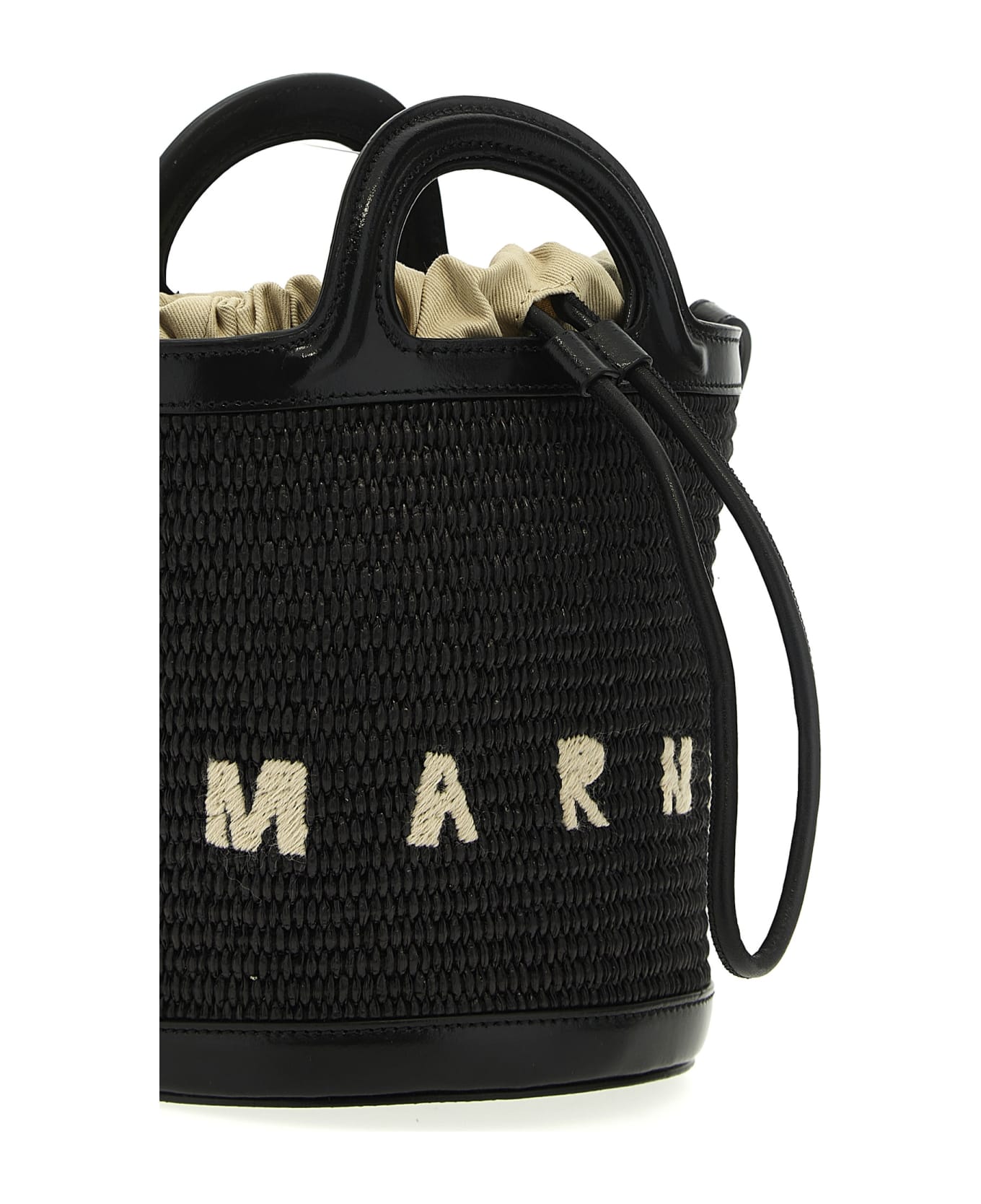 Marni 'tropicalia' Crossbody Bag Small - Black   トートバッグ