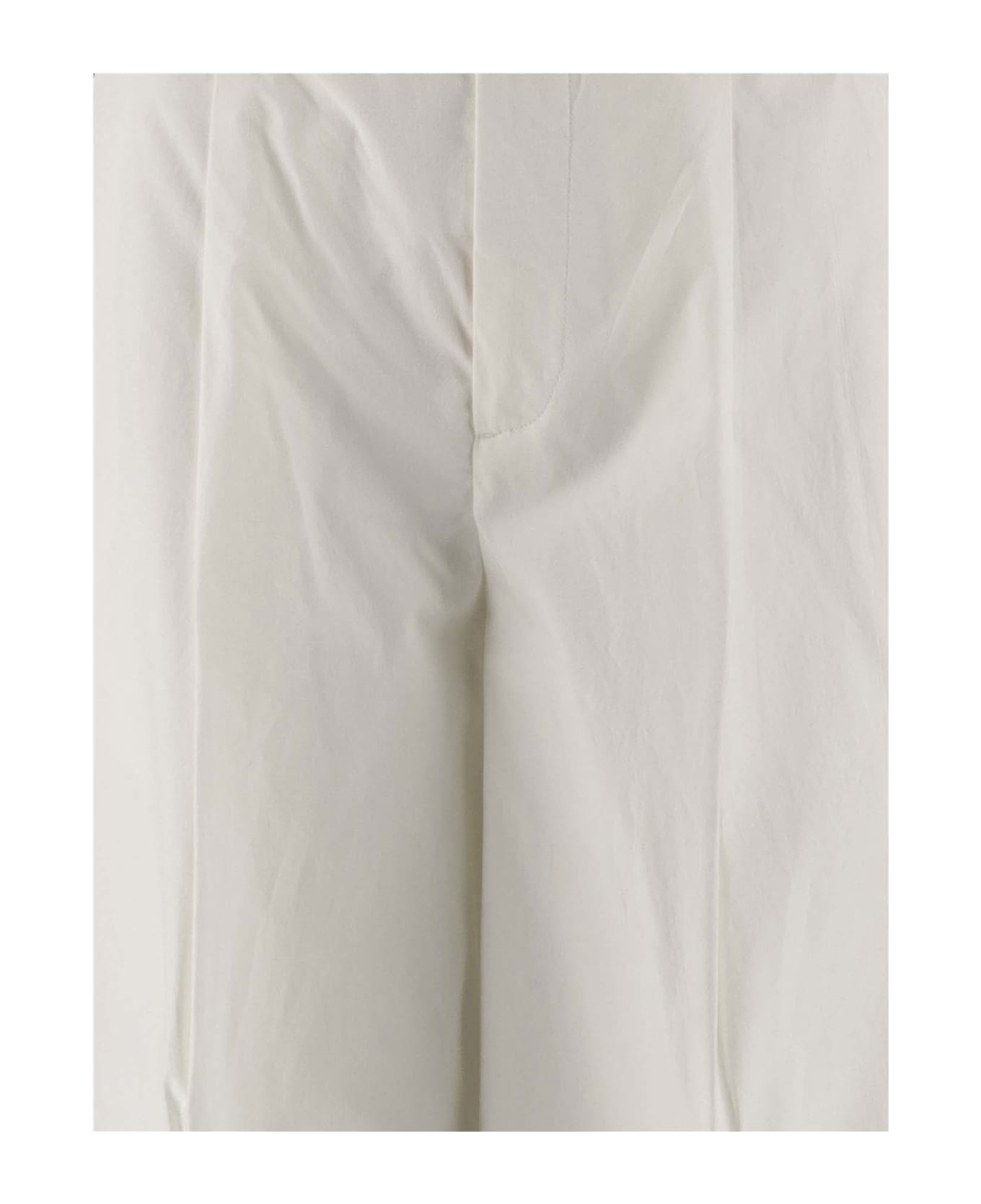 Armarium Cotton Poplin Pants - White ボトムス