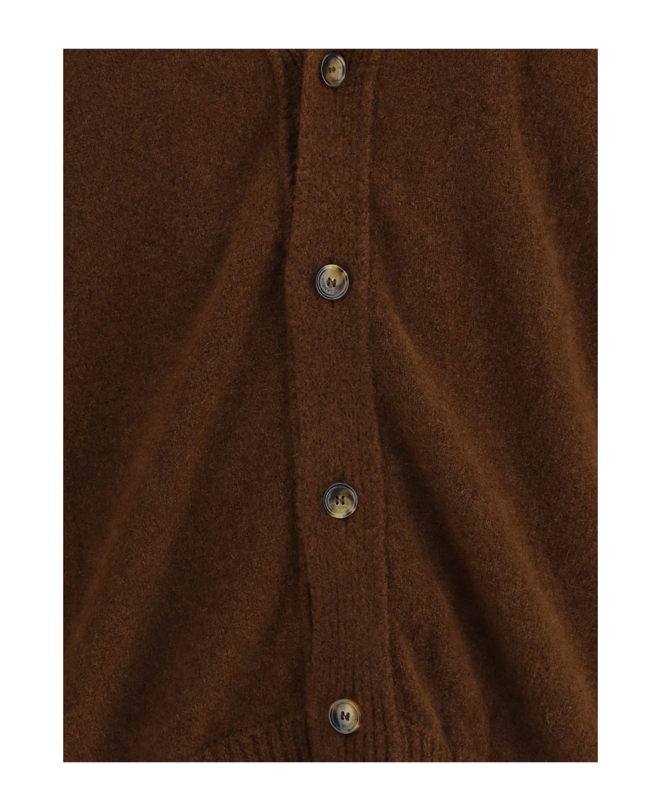 Laneus Cashmere Cardigan - CIOCCOLATO/CHOCOLATE