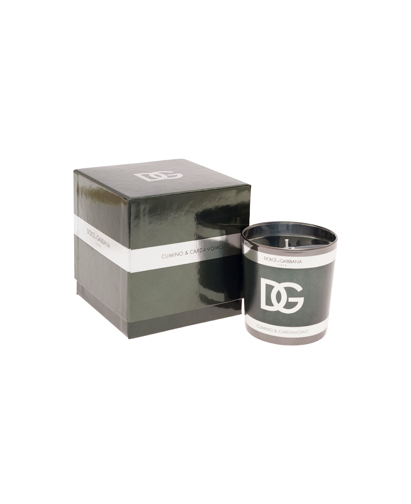 Dolce & Gabbana Cumim And Cardamom Scented Candle - Black