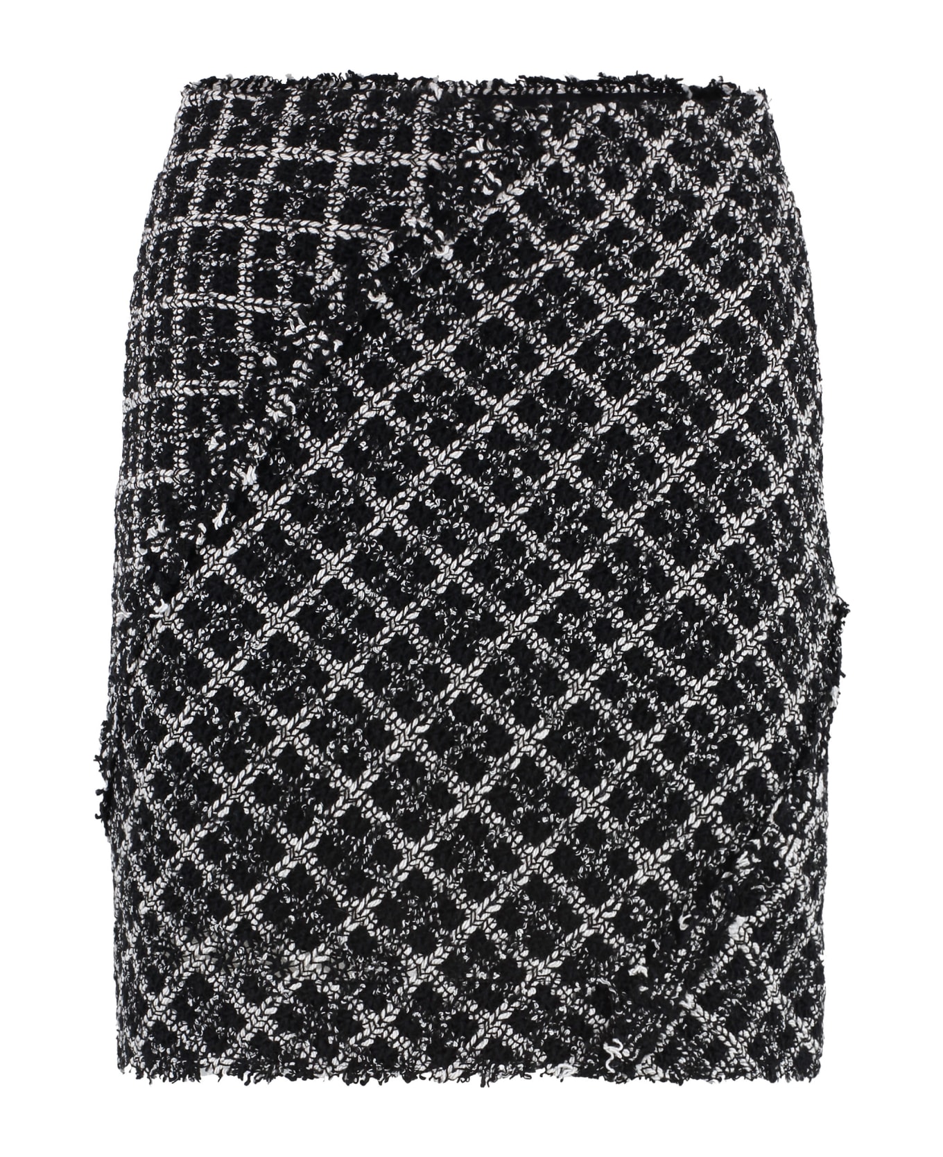 Rodebjer Elema Tweed Mini-skirt - Black