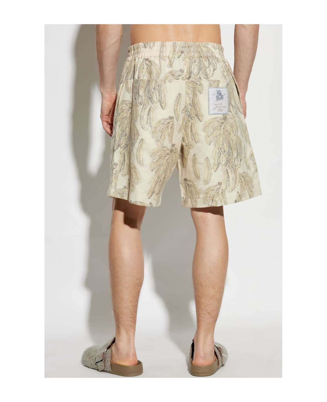 Jacquemus Patterned Shorts - Beige