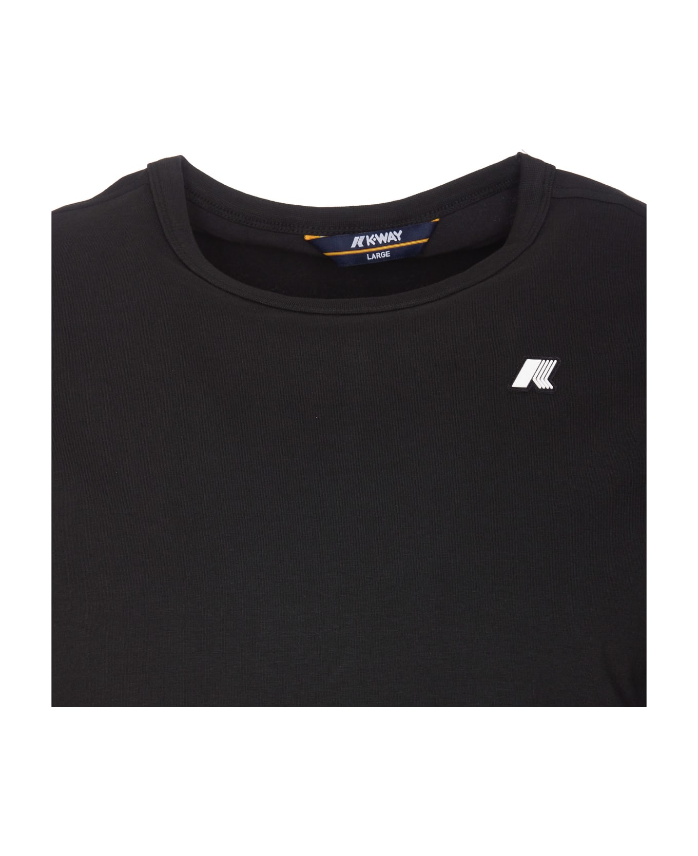 K-Way Adame Logo T-shirt - Black シャツ