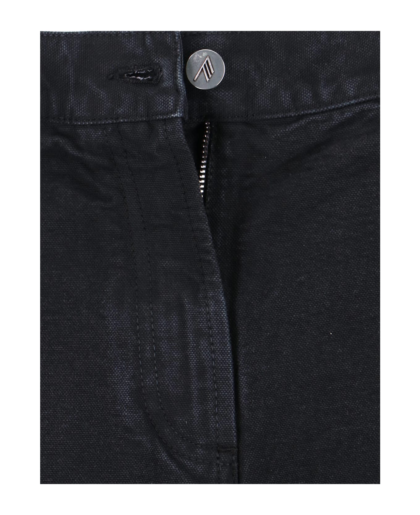 The Attico Cut-out Jeans - Black