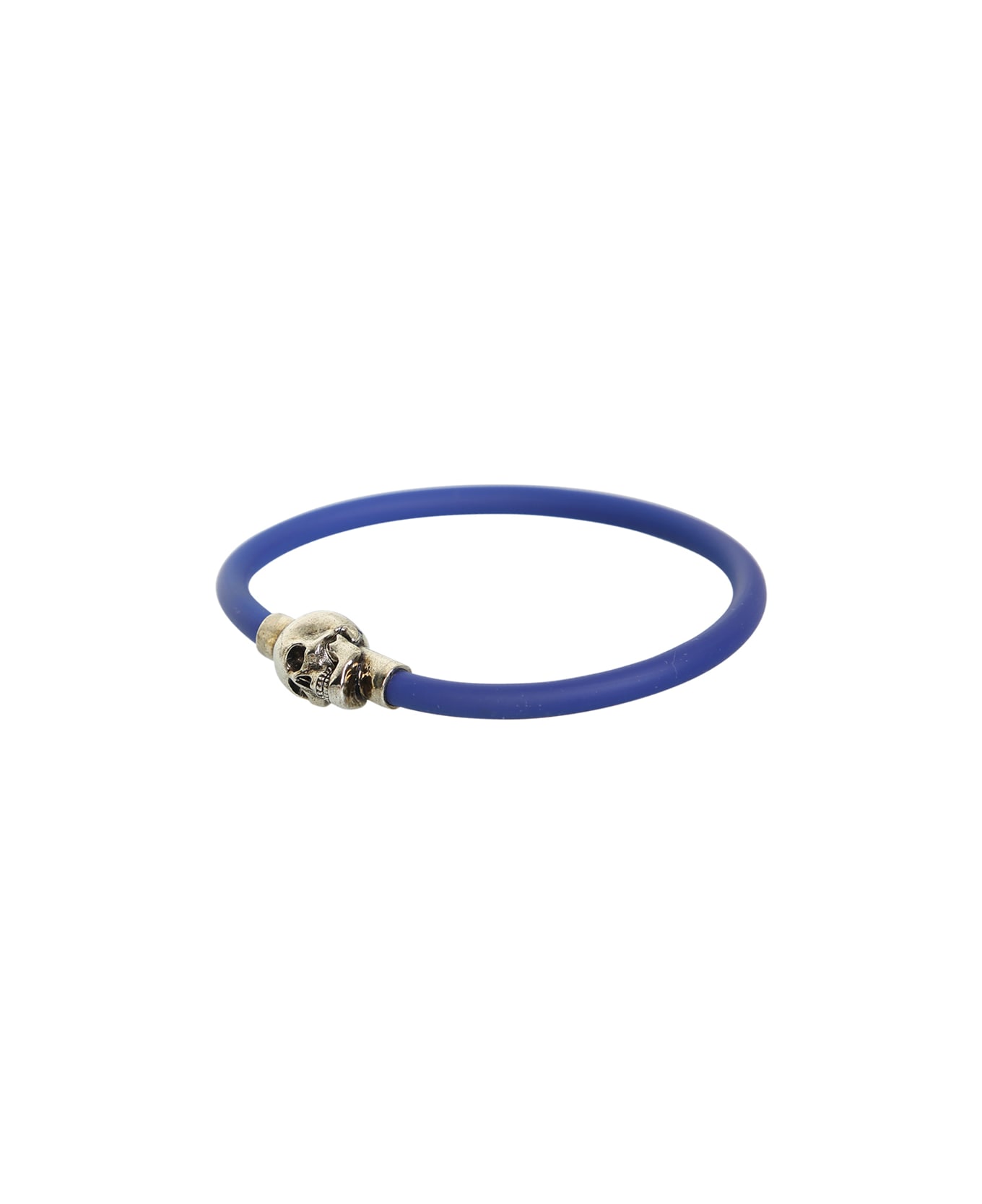 Alexander McQueen Skull Bracelet Blue - Blue