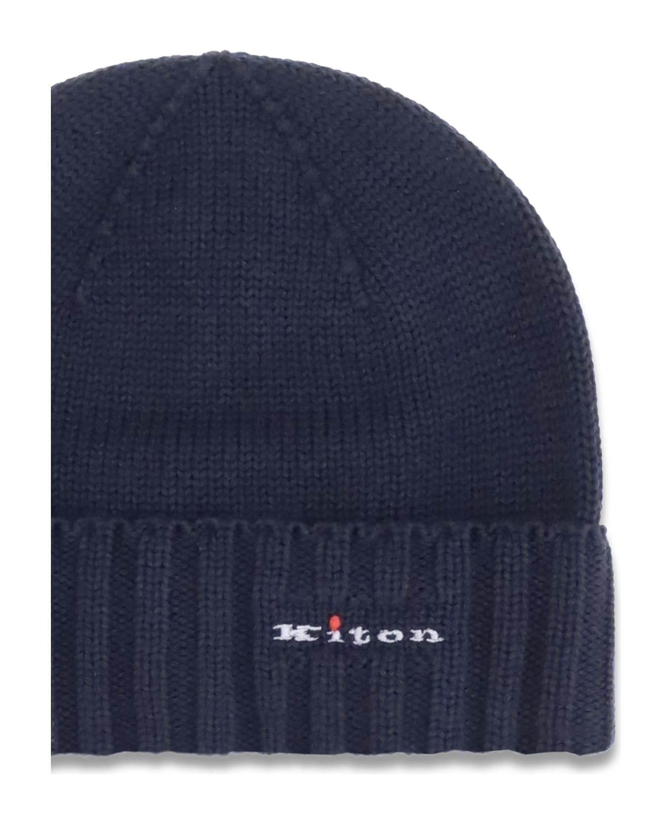 Kiton Wool Beanie Hat