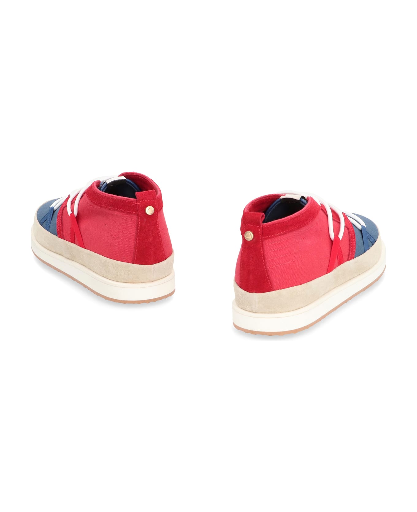 Volta Canvas Mid-top Sneakers - Multicolor