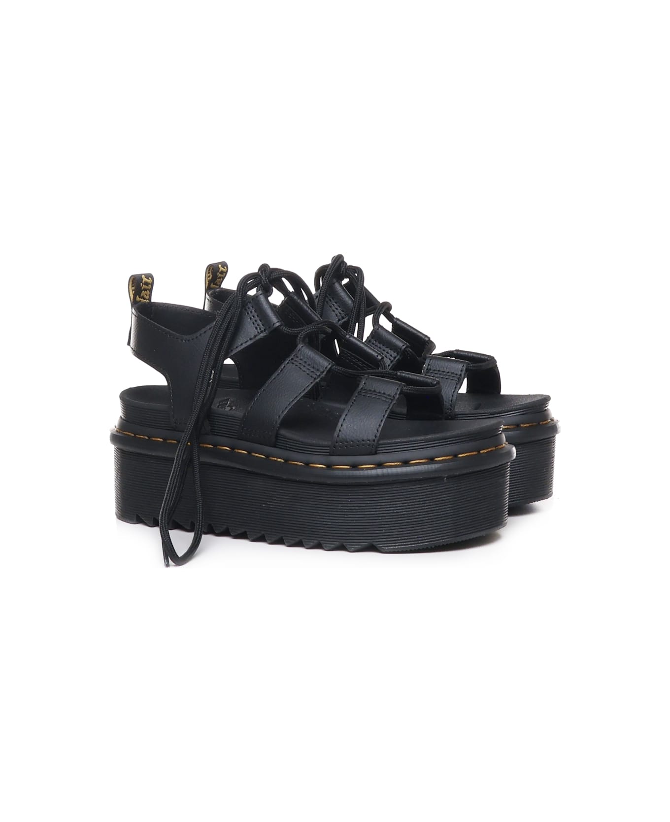 Dr. Martens Nartilla Xl Athena Sandals - Black Athena