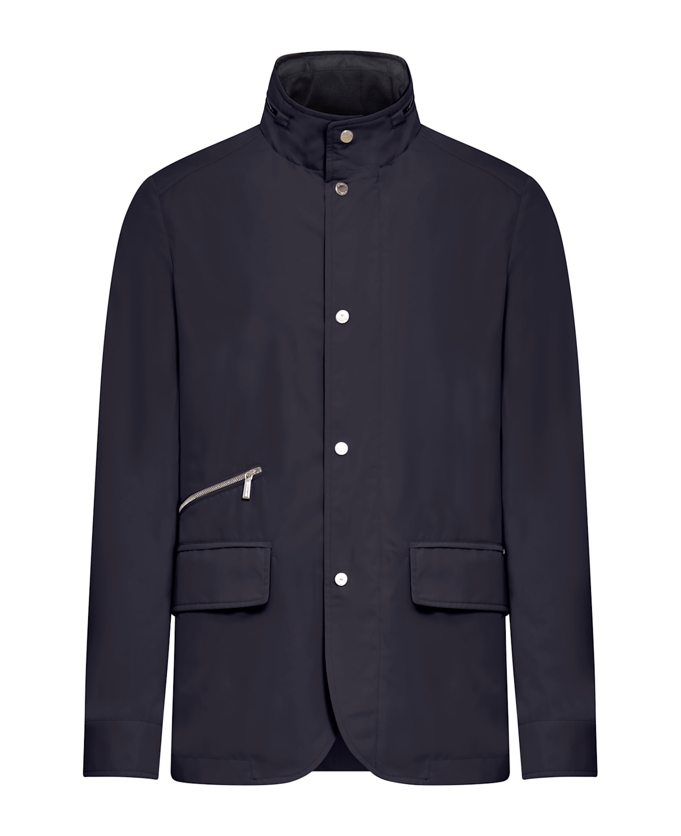 Moorer Sten-at Waterproof Jacket - Dark Blu