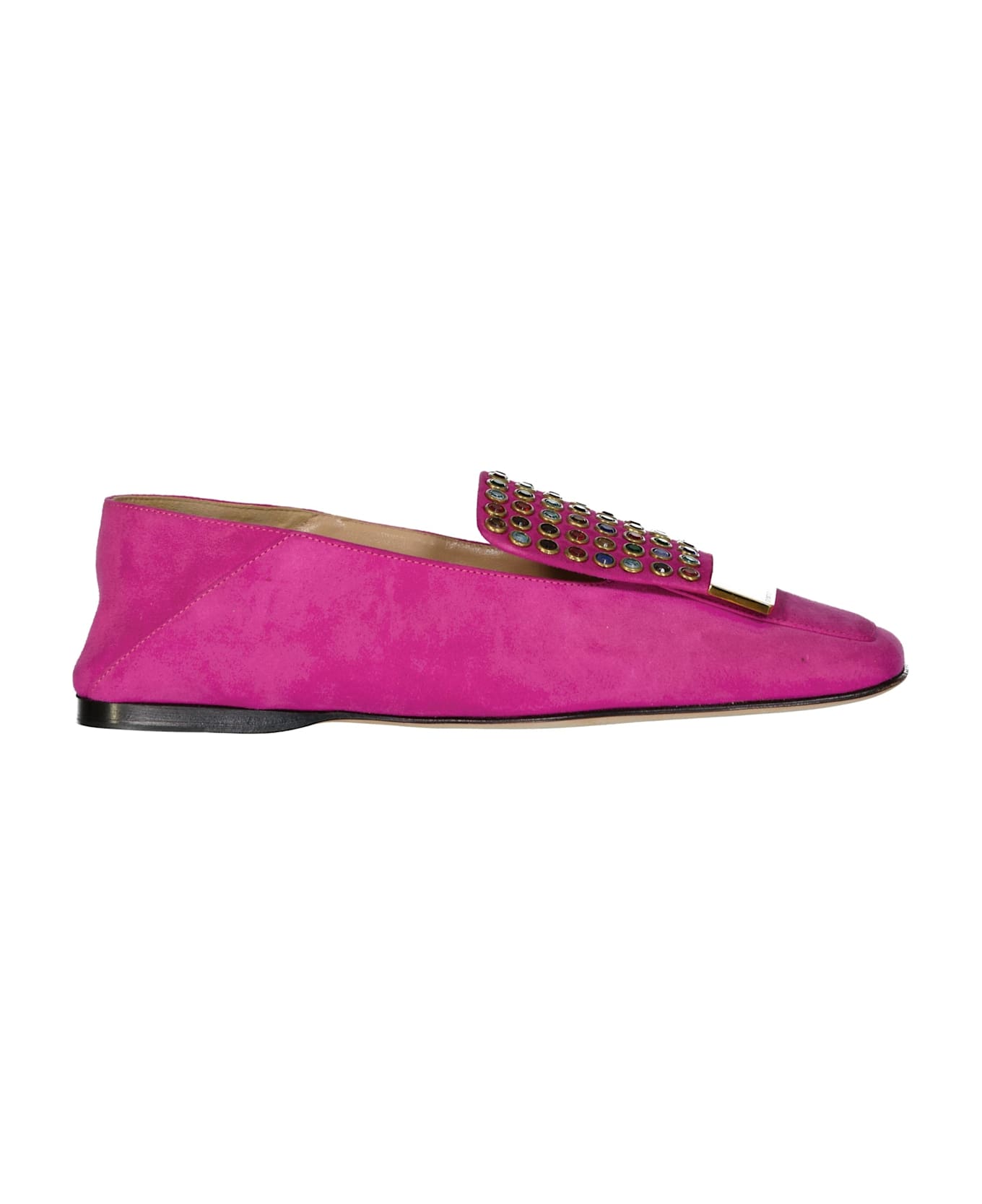 Sergio Rossi Leather Loafers - Pink