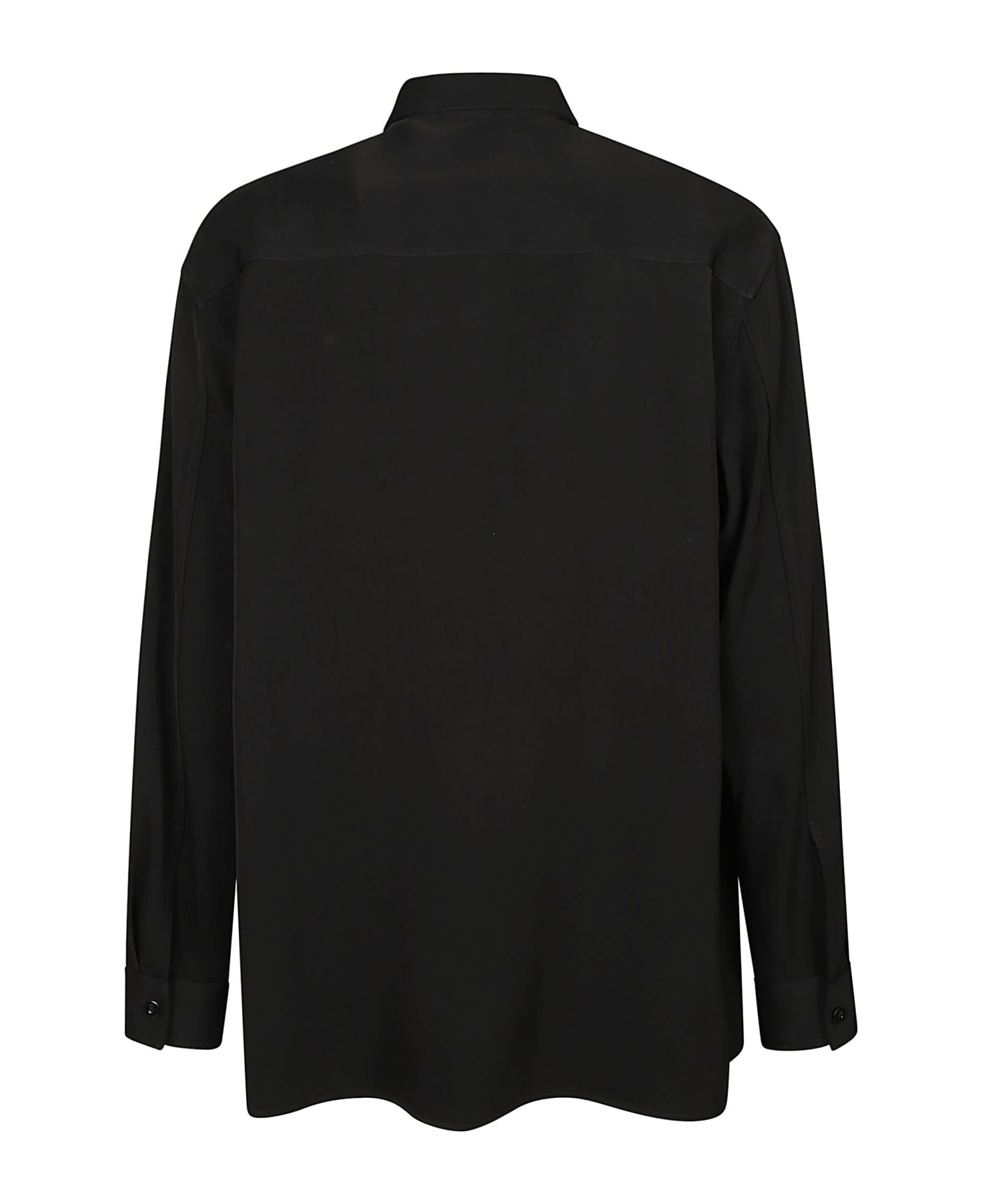 Jil Sander Plain Oversized Shirt - Black