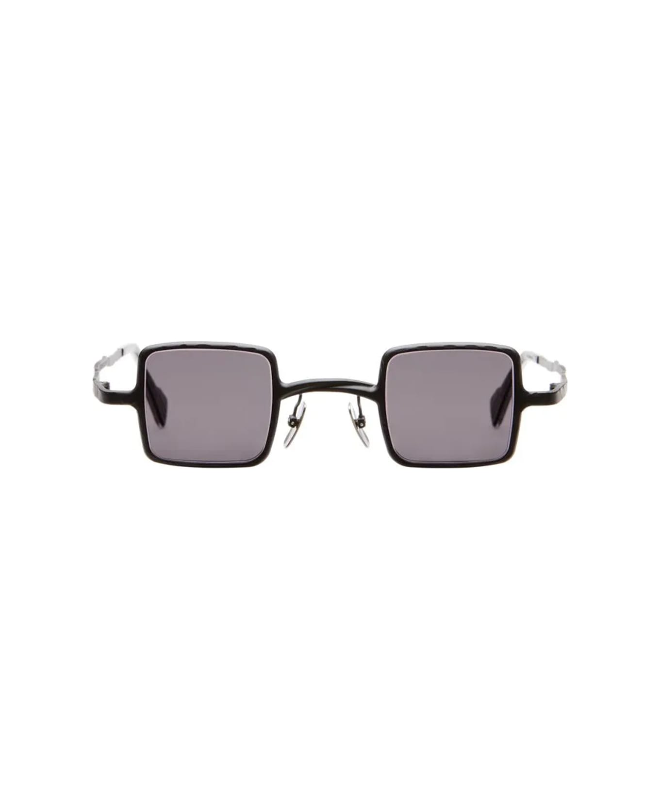 Kuboraum Maske Z21 Micrometal Z Bm 2grey Black Matte Sunglasses - Nero
