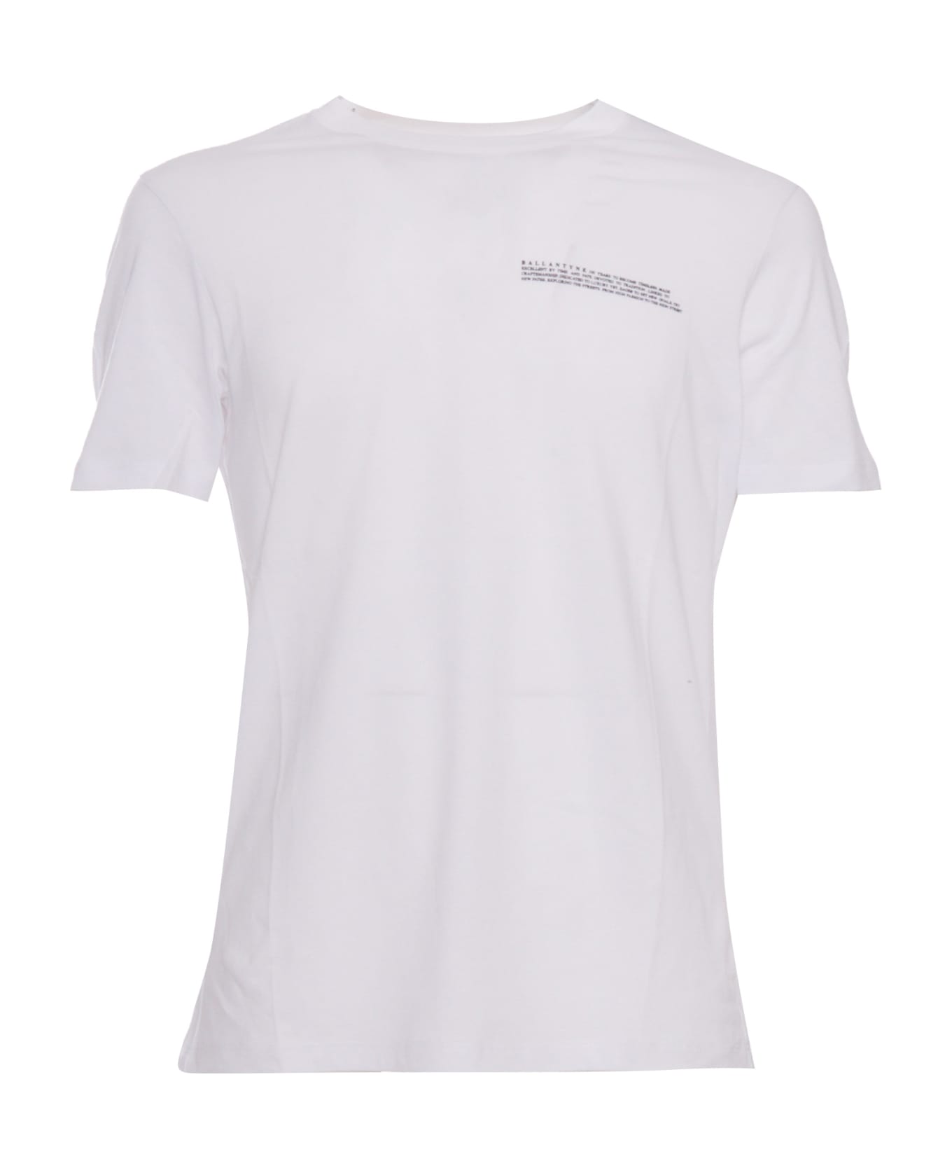 Ballantyne White T-shirt - WHITE