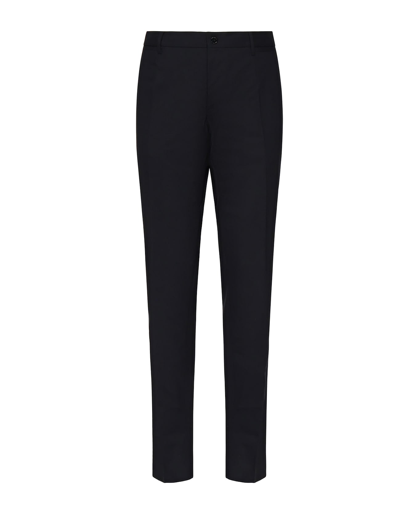 Dolce 
Gabbana Tailored Trousers In Virgin Wool - Black