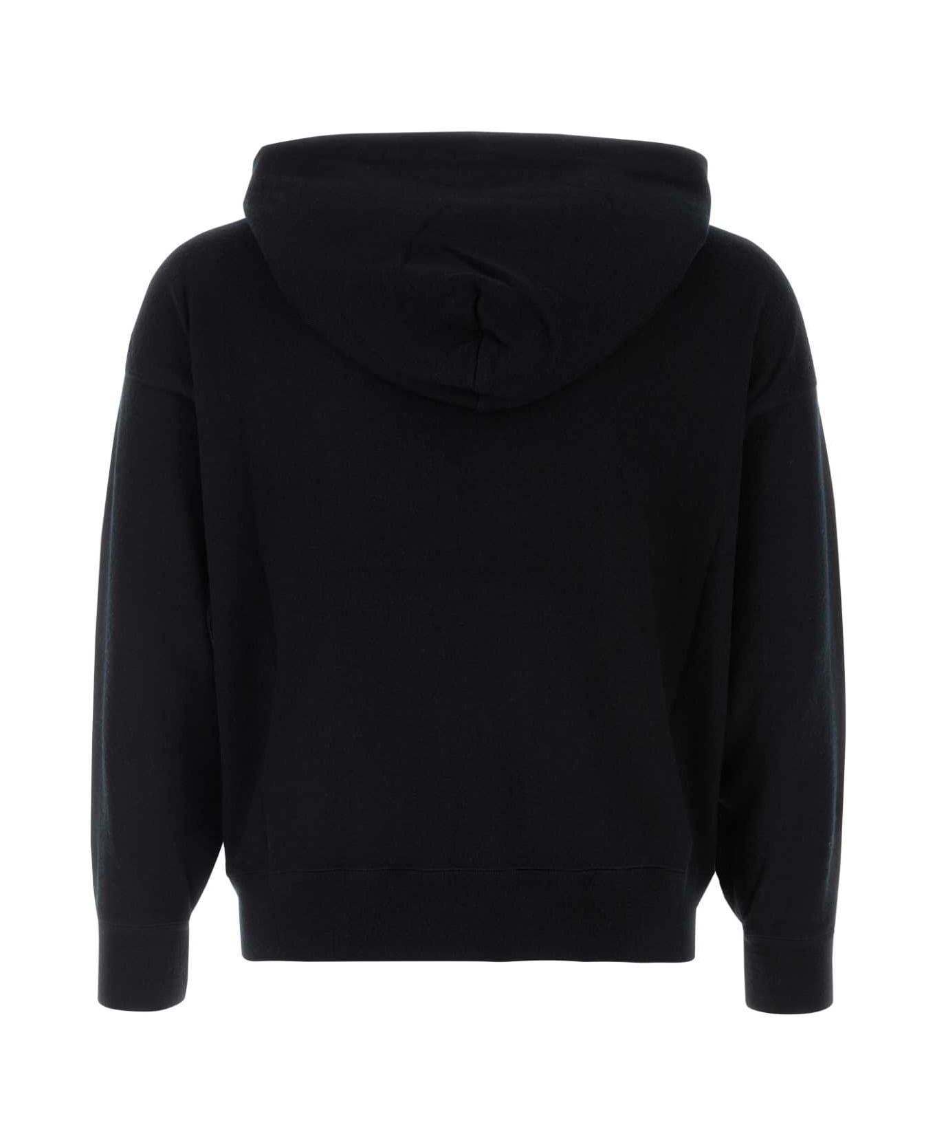 Visvim Black Wool Sweatshirt - BLACK