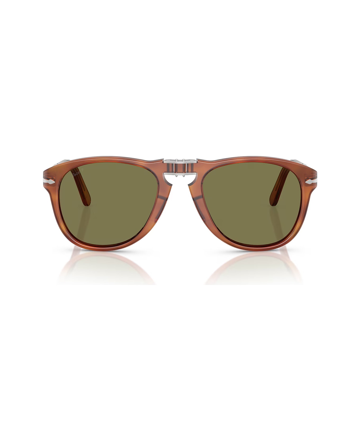 Persol Po0714sm Steve Mcqueen 96/p1 Terra Di Siena Polarizzato Sunglasses - Marrone