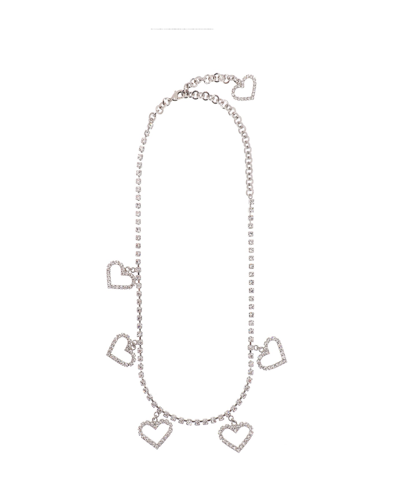Alessandra Rich Necklace - Silver ネックレス