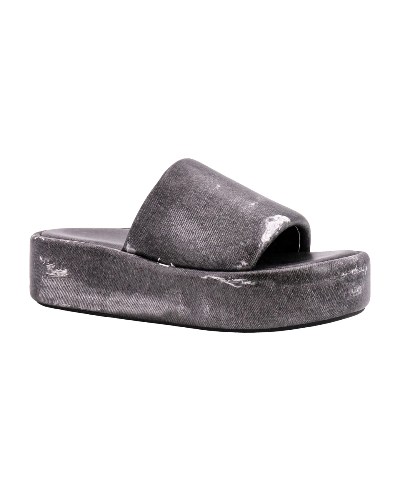 Balenciaga Slide Sandals - Black サンダル