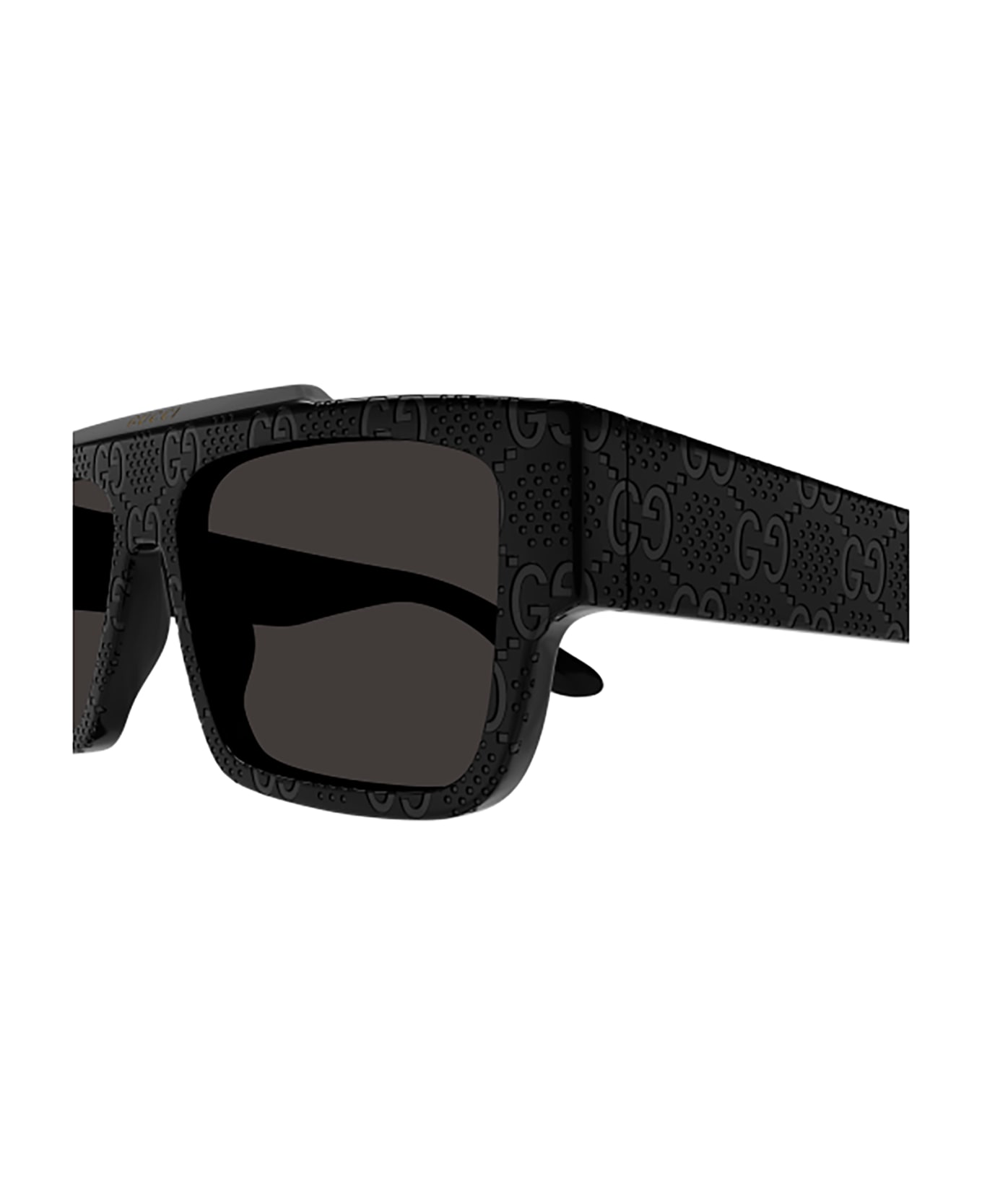 Gucci Eyewear GG1460S Sunglasses - Black Black Grey サングラス