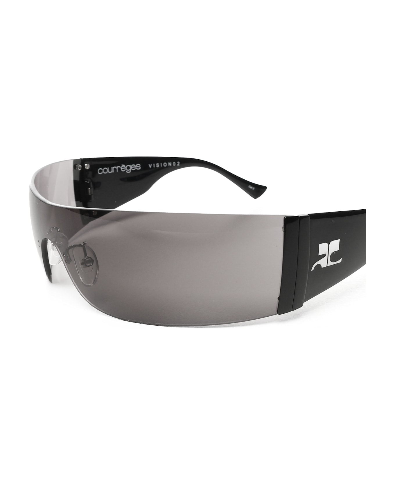 Courrèges Vision 02 Sunglasses - Black