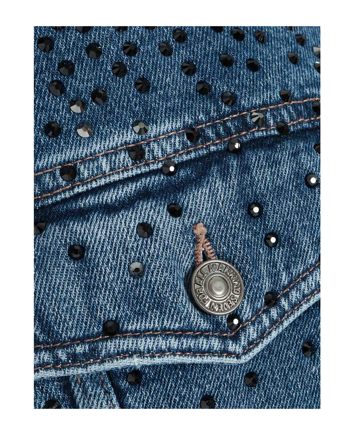 7 For All Mankind Denim Jacket - BLUE