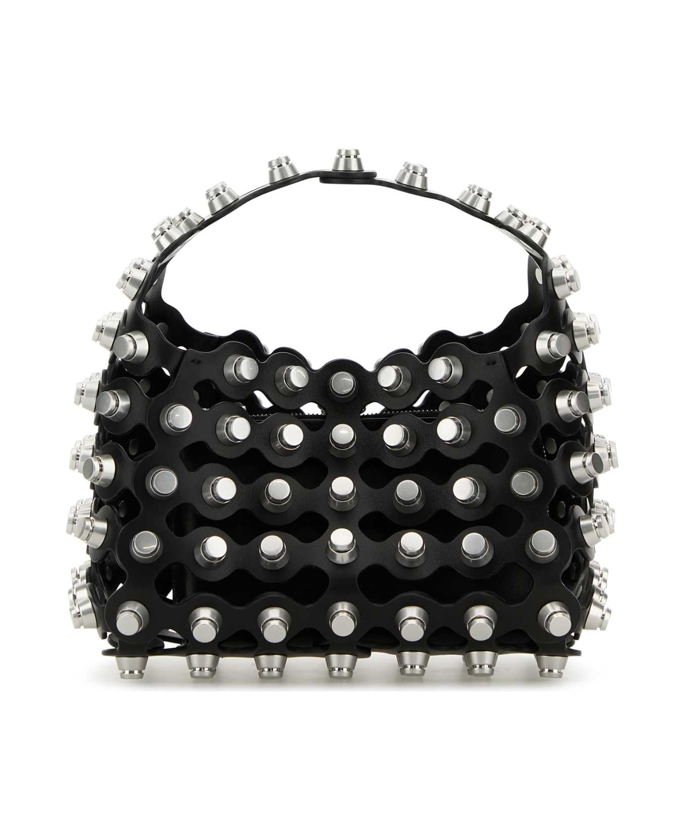 Alexander Wang Embellished Leather Small Rex Handbag - Black