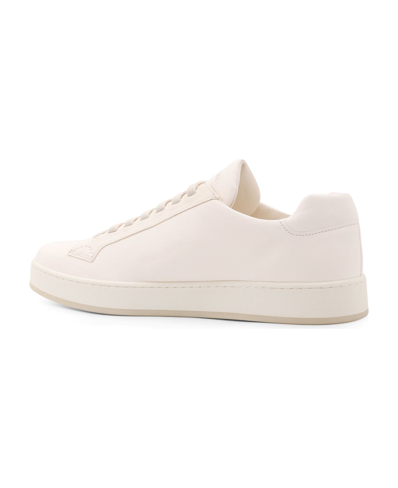 VIP【関税送料無料】希少 CHURCH'S IVORY LEATHER SNEAKERS Church's Sneakers Size 36. 5 EU
