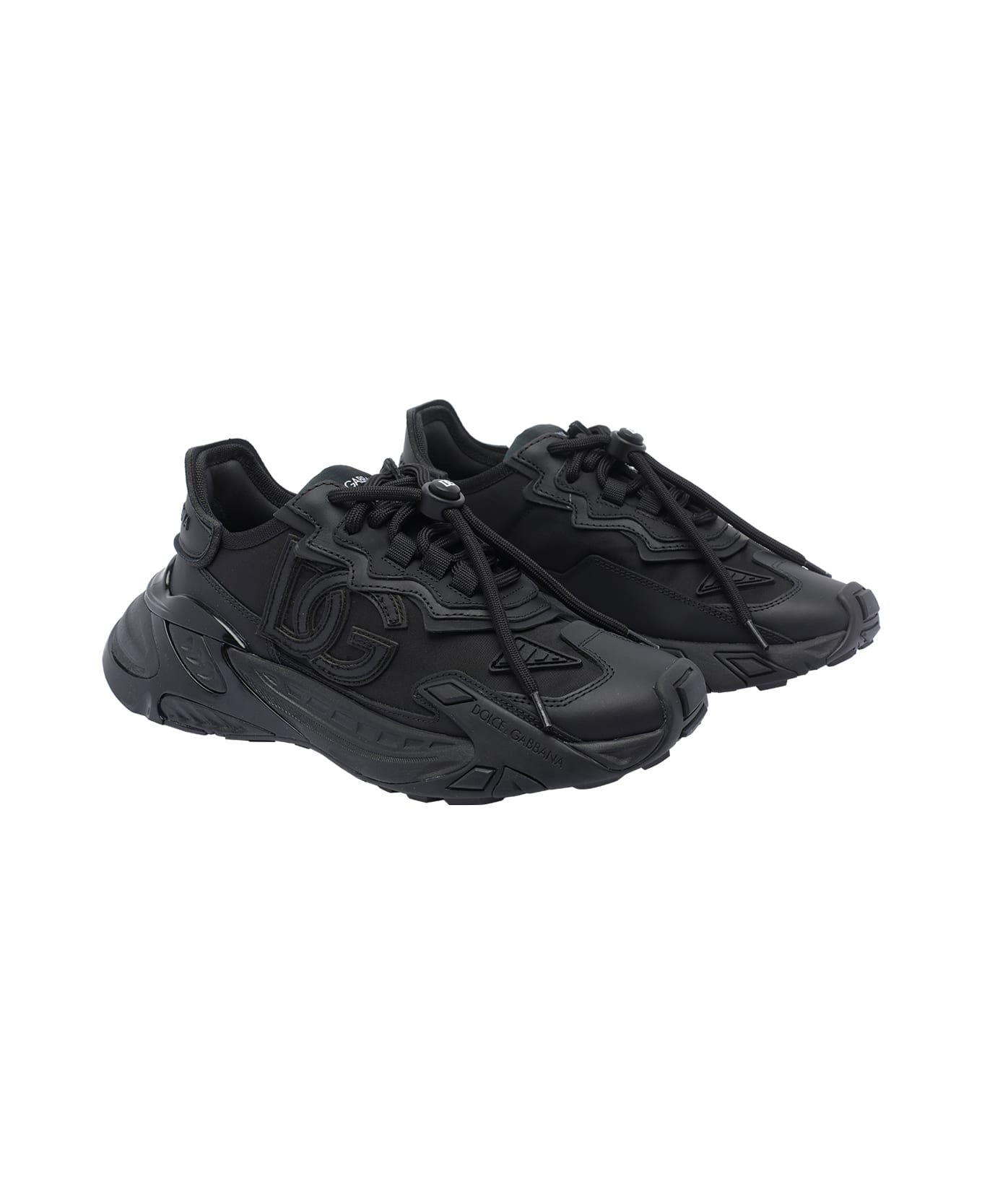 Dolce & Gabbana Day Faster Sneakers - Black
