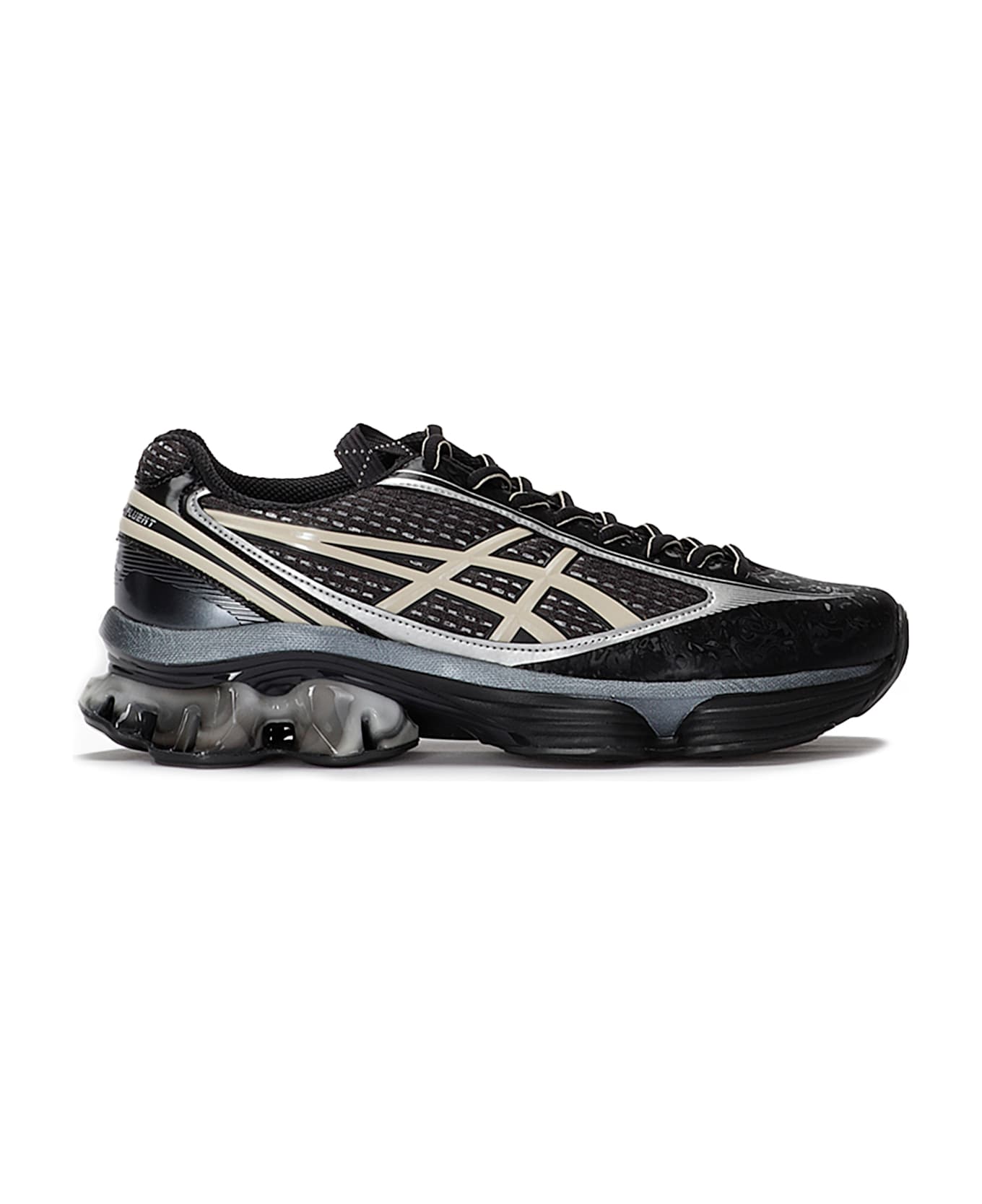 Asics Us6-s Gel-kinetic Fluent - BLK/VANILLA