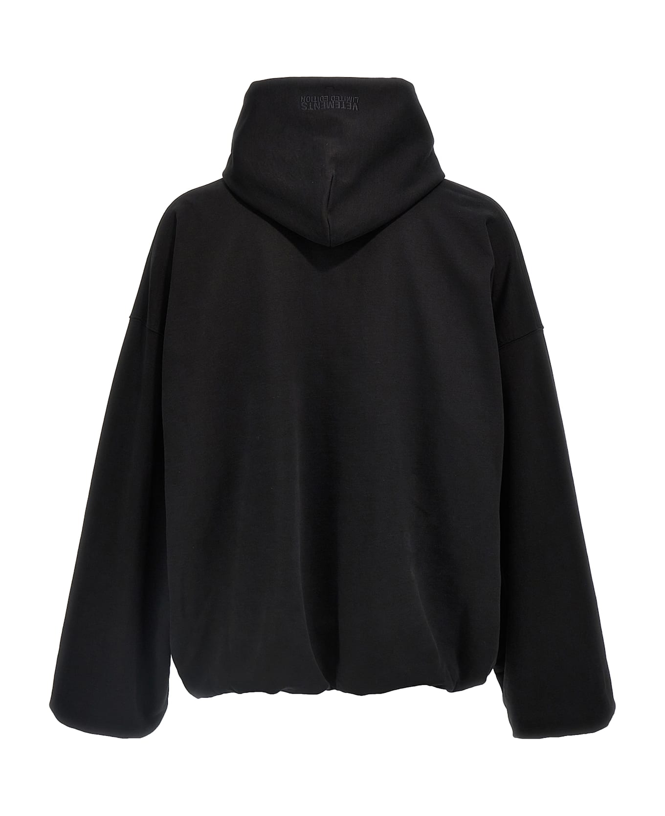 VETEMENTS 
oval Logo
 Hoodie - Black  