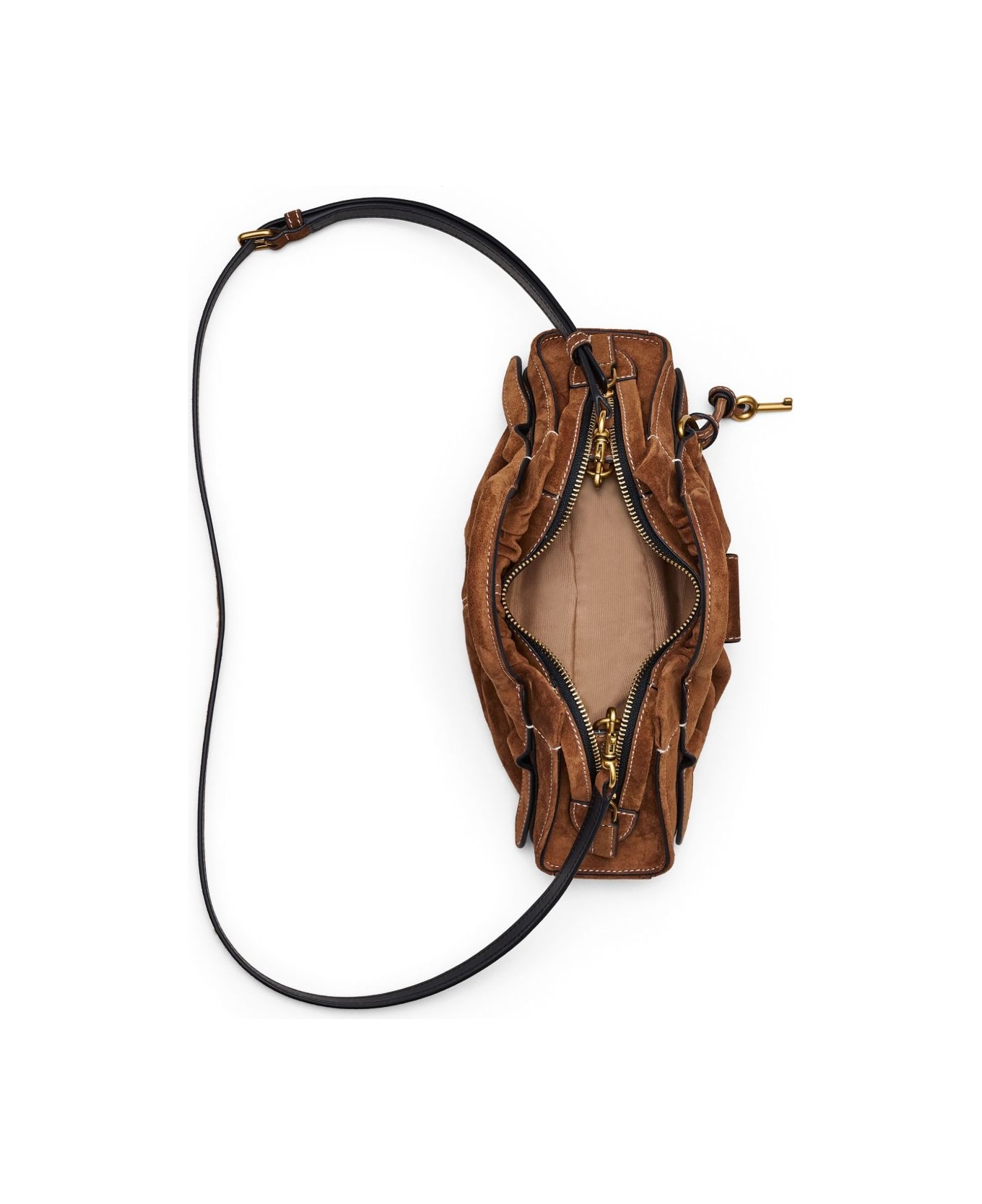 Marc Jacobs The Satchel Small Leather Shoulder Bag - Leather Brown