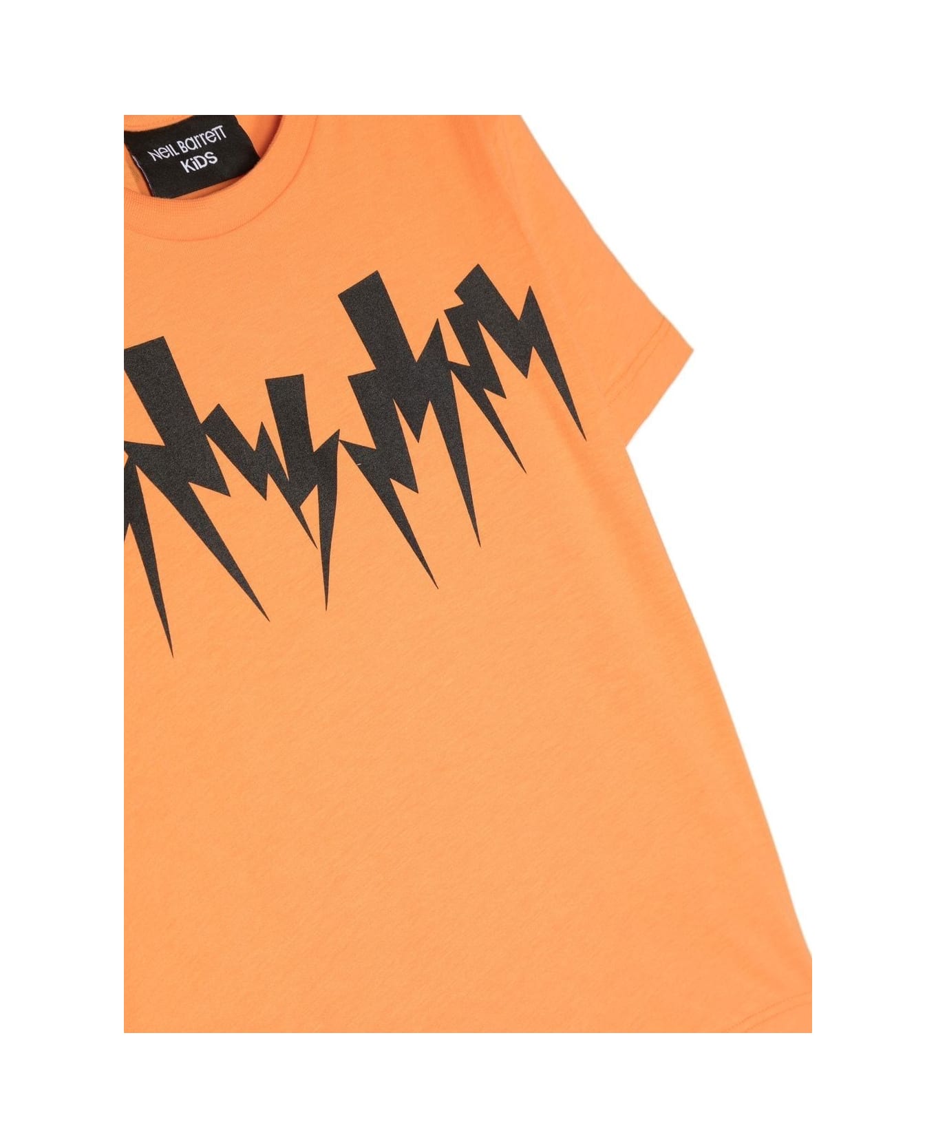 Neil Barrett T-shirt With Print - Orange