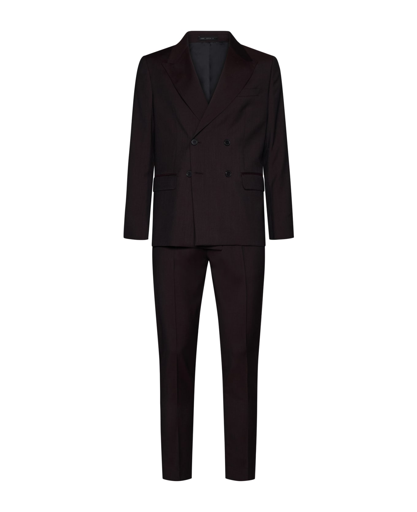 Low Brand Suit - Black rum スーツ