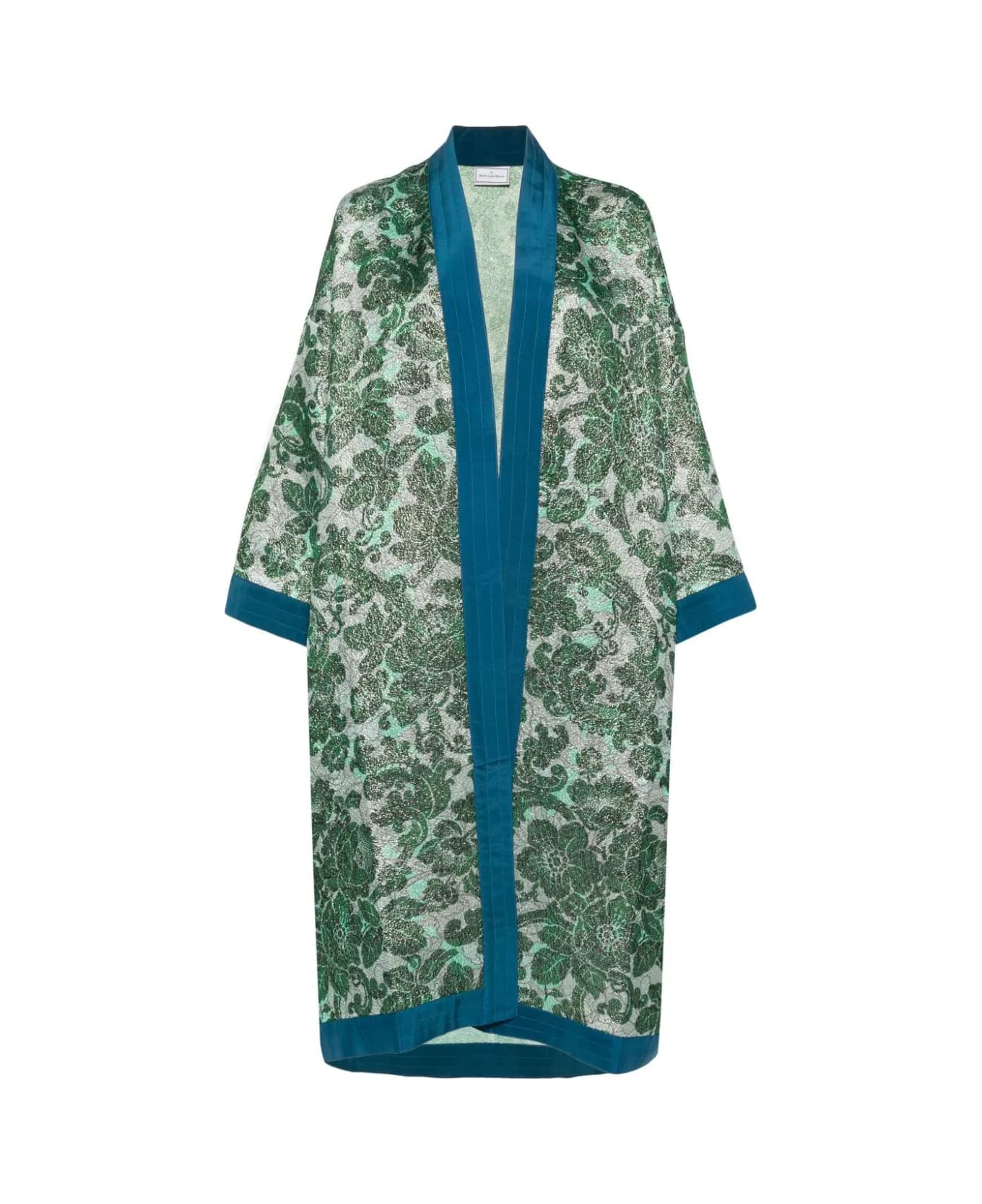 Pierre-Louis Mascia Printed Kimono With Contrast Hems - Multi ブレザー