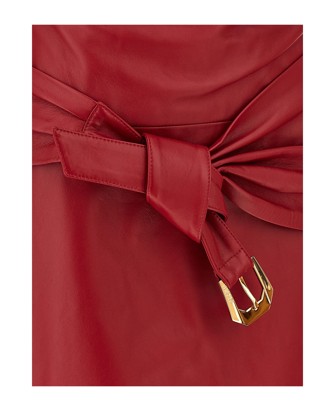 Versace 
medusa Heritage
 Dress - Red