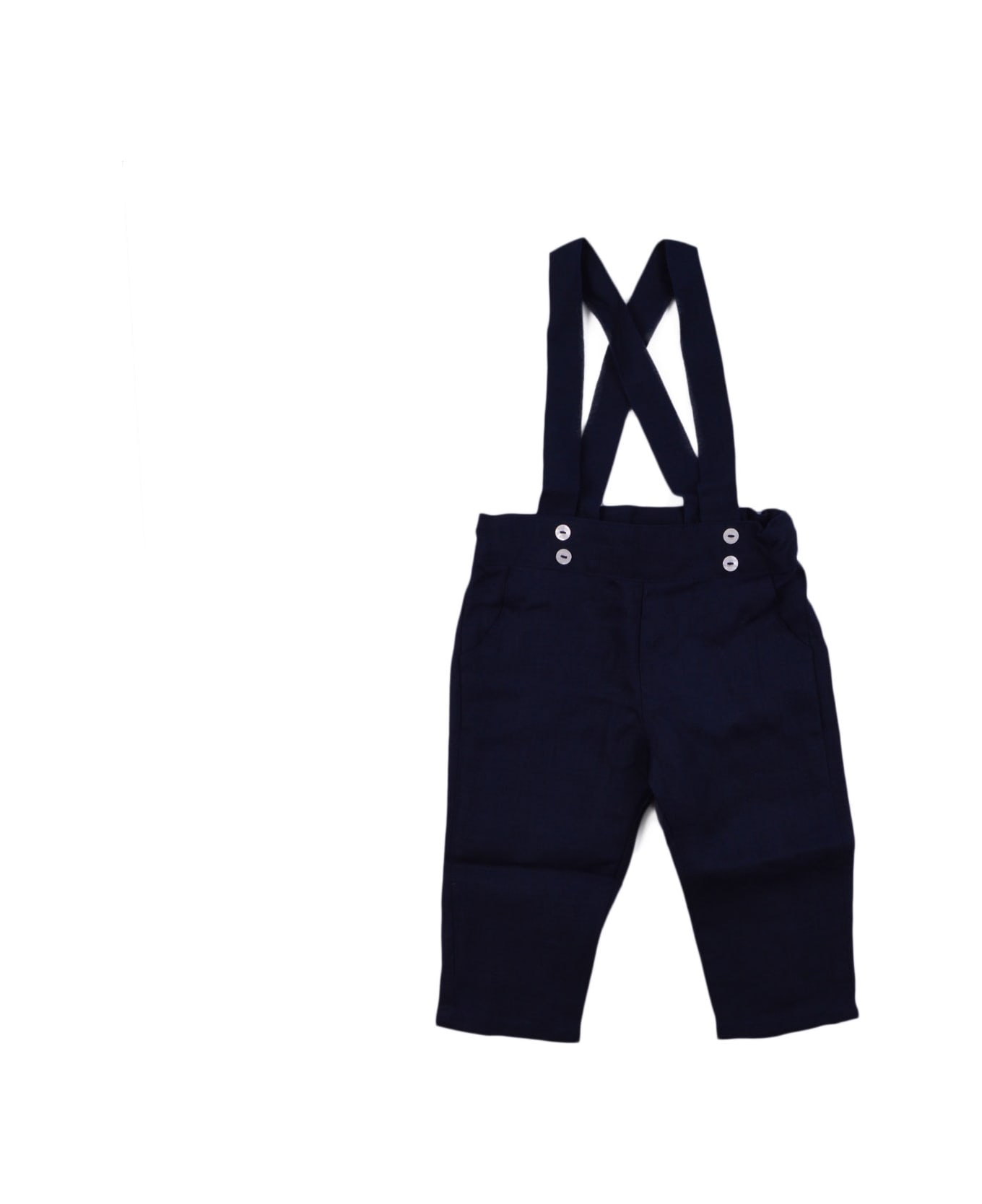 Tartine et Chocolat Overalls With Braces - Blue