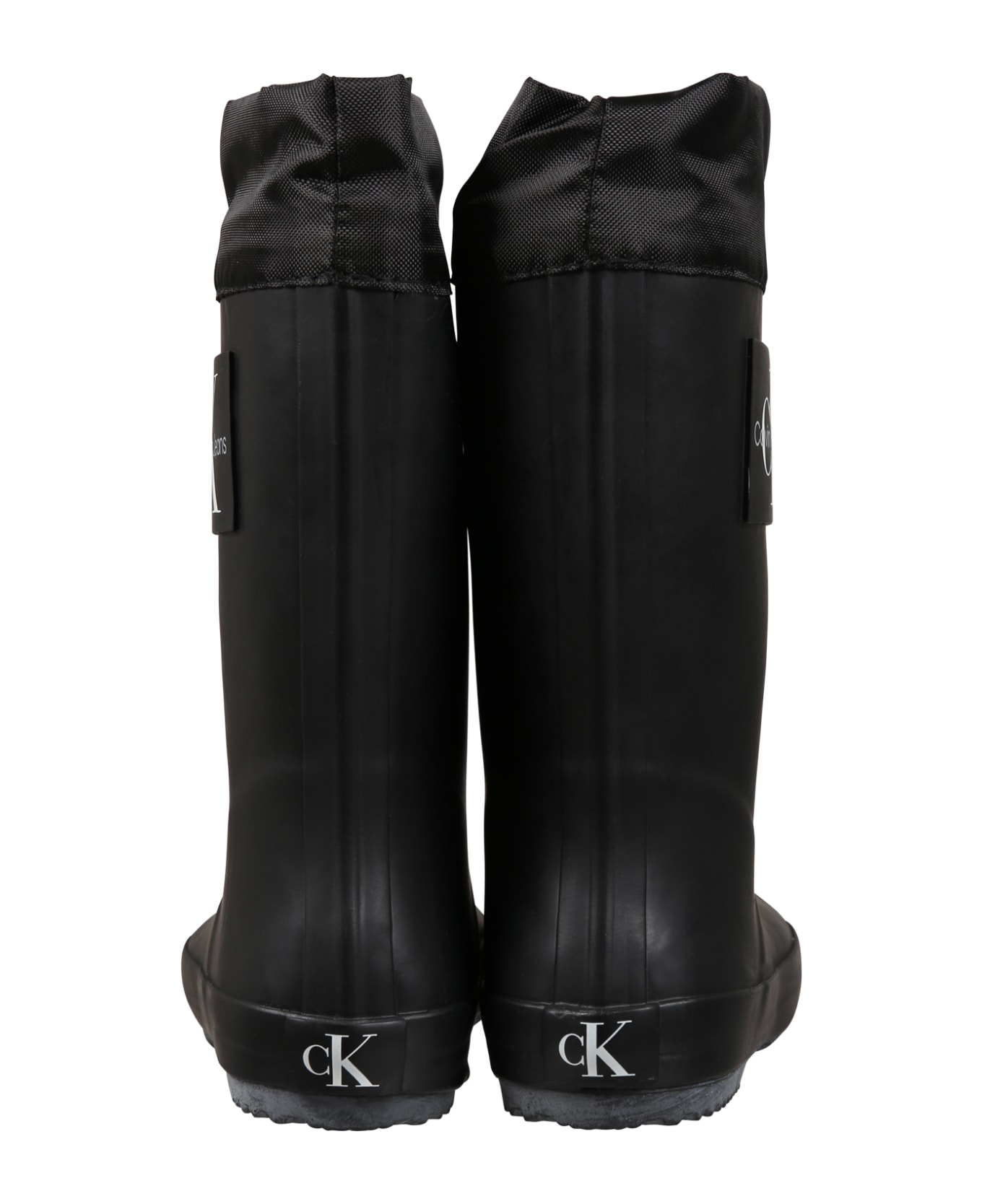 Calvin Klein Black Boots For Girl - Black