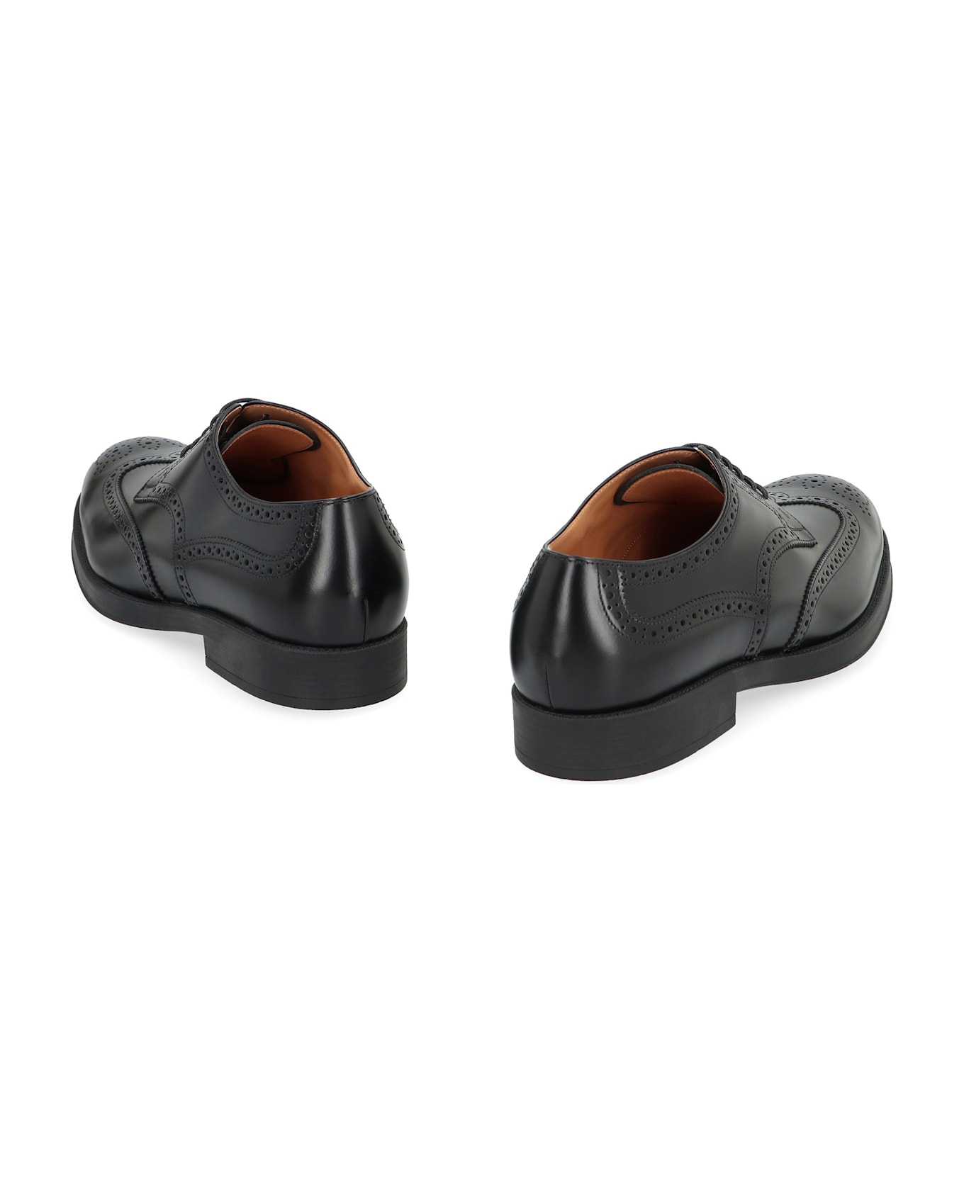 Tod
s Leather Lace-up Shoes - black