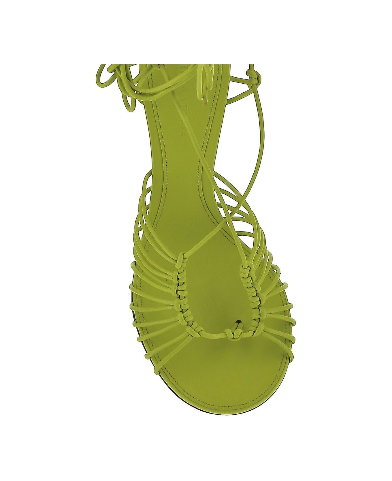 Bottega Veneta Dot Sandals - GREEN