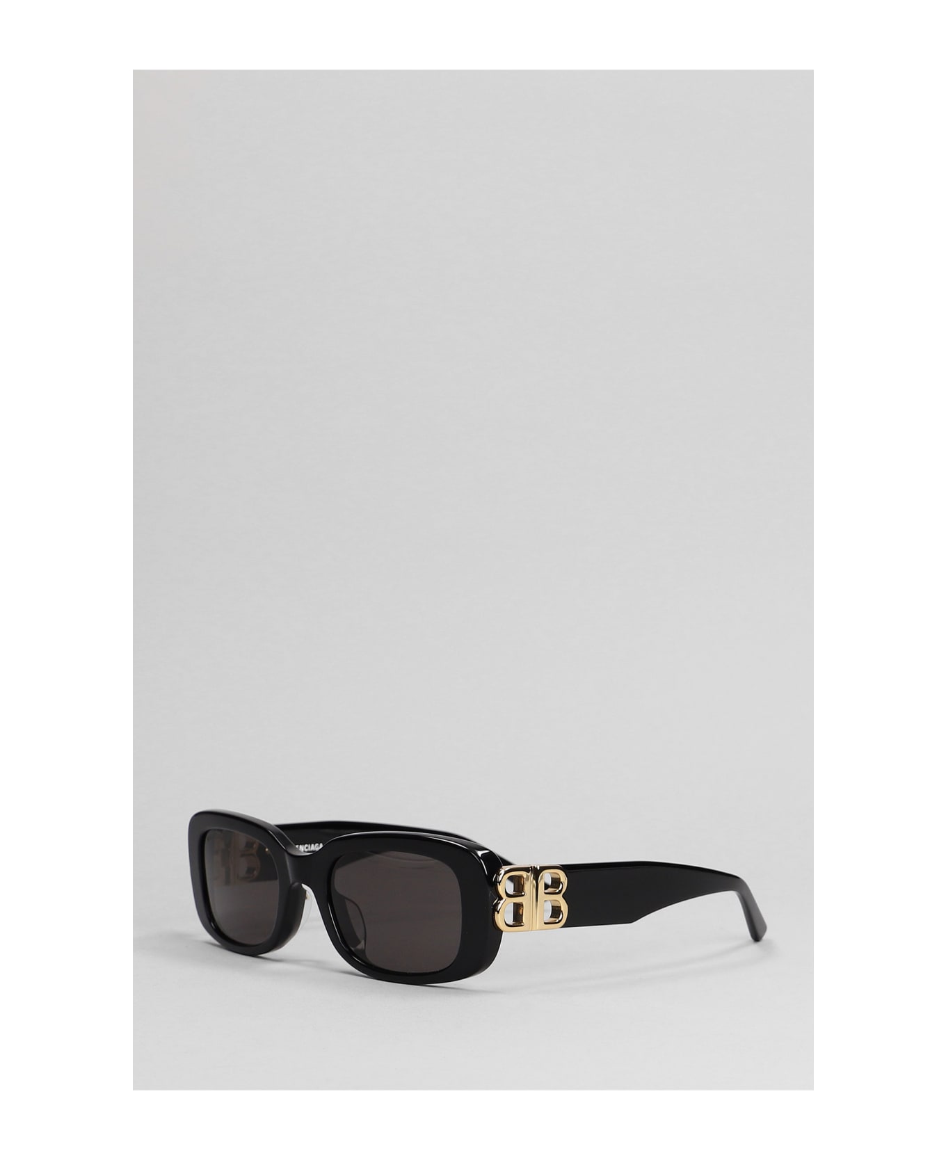 Balenciaga Sunglasses In Black Acetate - black