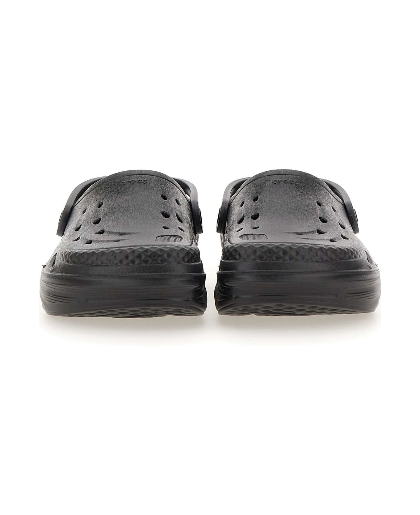 Crocs "off Grid Clog" Mules - BLACK フラットシューズ
