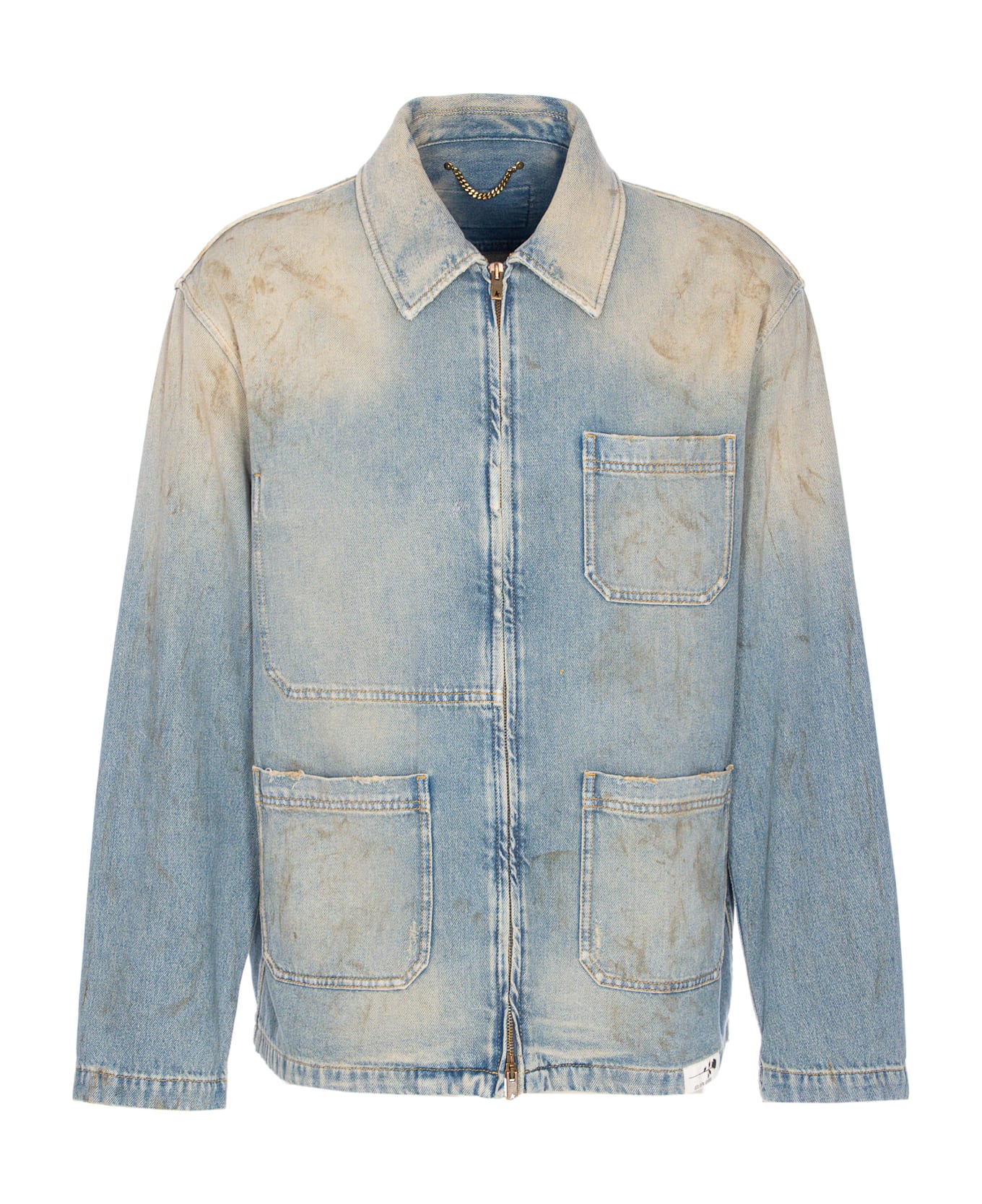 Golden Goose Mackenzie Work Denim Jacket - LIGHT BLUE