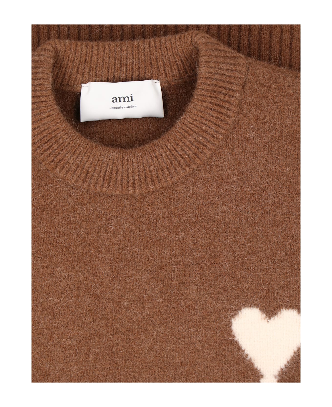 Ami Alexandre Mattiussi 
ami De Coeur
 Sweater - BEIGE
