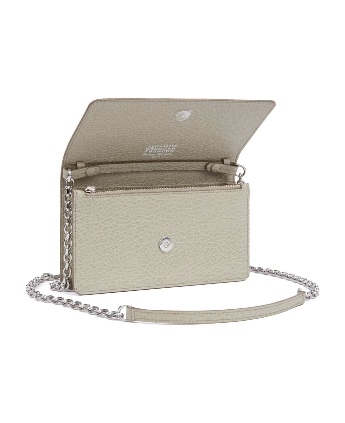 Maison Margiela Wallet On Chain Medium - Nuage
