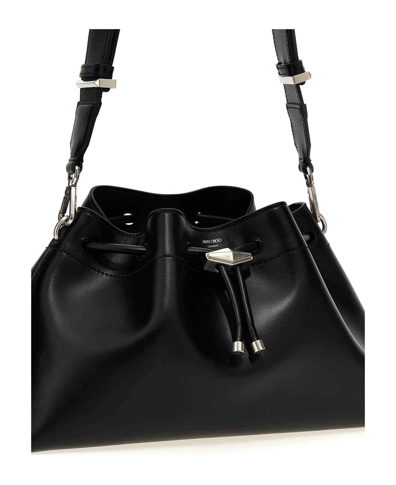 Jimmy Choo 'cinch M' Shoulder Bag - Black  