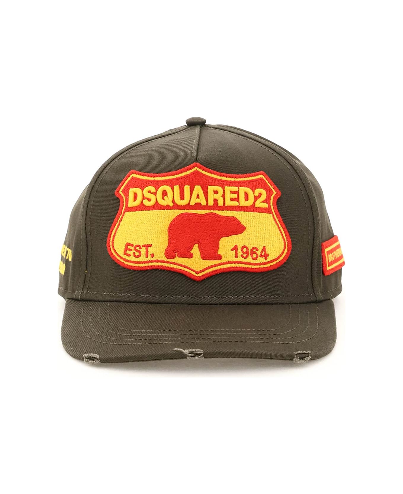 Dsquared2 Logo Patch Baseball Cap Dsquared2 帽子